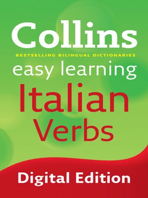 cover image of Collins Easy Learning Italian Verbs